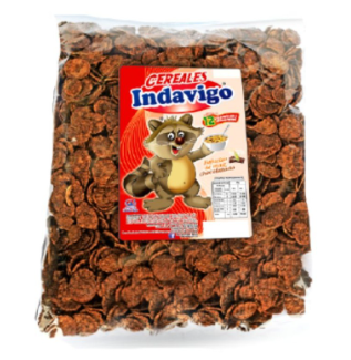 Cereal Hojuela Chocolatada, Marca Indavigo 900gr