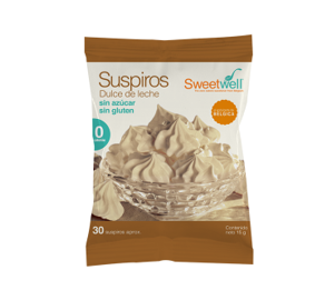 Suspiro Dulce de Leche Sweetwell 15g