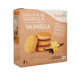 Galleta de Vainilla Sweet Well 4 unidades 36g
