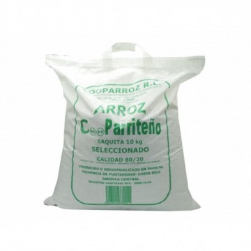 Arroz 80% marca cooparriteño saquita 10kg