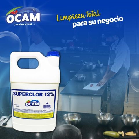 Cloro 12% OCAM 1 Galón