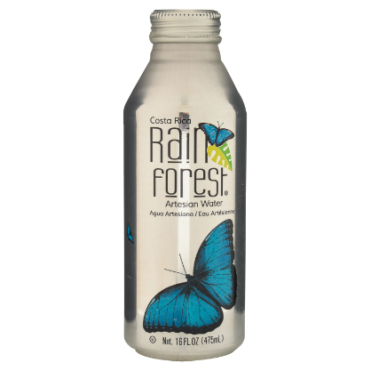 Agua Rain Forest Botella Aluminio 475mL 
