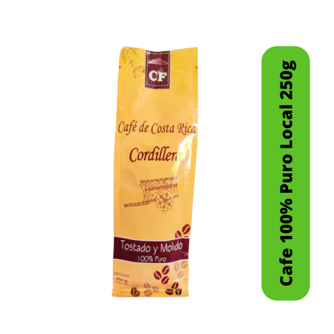 Café puro 100% Cordillera de Fuego 250g Producto Local