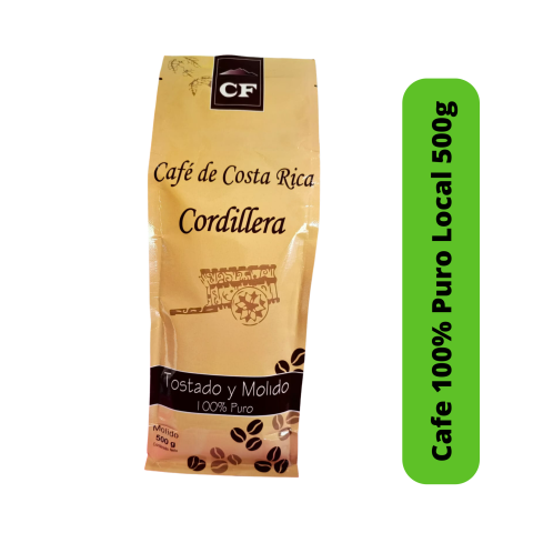 Café puro 100% Cordillera de Fuego 500g Producto Local