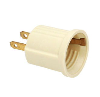 Socket r c/clavijas para bombillo BK-078 125v