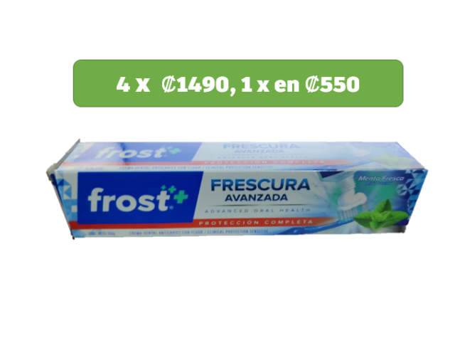 Crema dental Frost Menta Fresca 150g