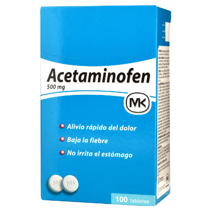 Acetaminofen 500mg 