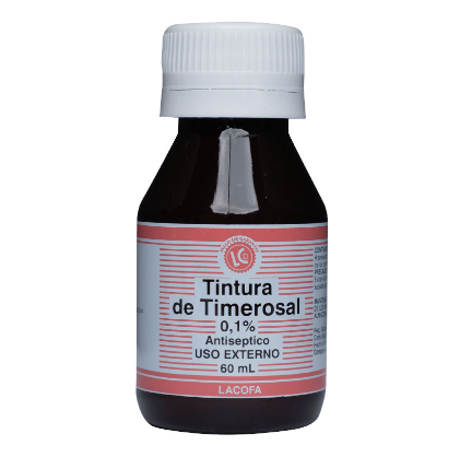 Tintura de timerosal Lacofa 60ml