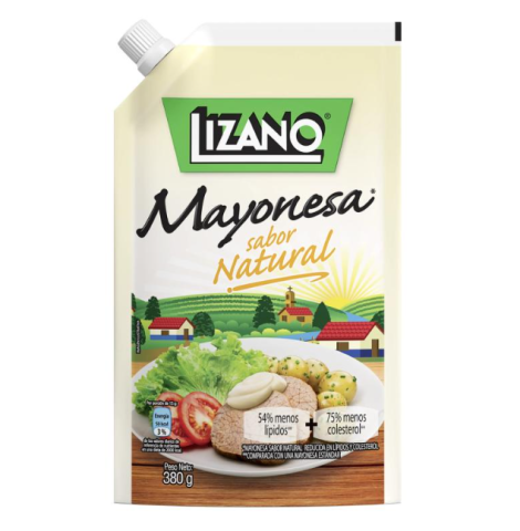 Mayonesa Lizano Natural 380g