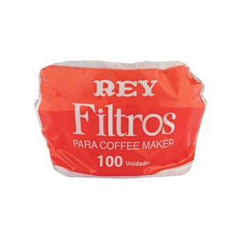 Filtros Coffe Maker, Marca Café Rey, 100 U