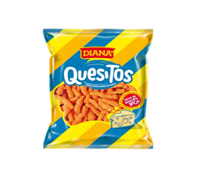 Cereal de maíz Quesitos Diana 15 gramos 