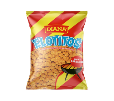 Elotitos Sabor Barbacoa, Marca Diana, 21g