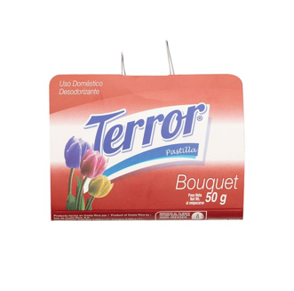 Pastilla desinfectante Terror Bouquet 50g