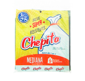 Bolsa Chepita Mediana 9u 60 x52 cm 87% reciclado