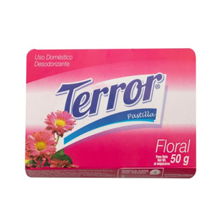 PASTILLA TERROR  FLORAL  50GR