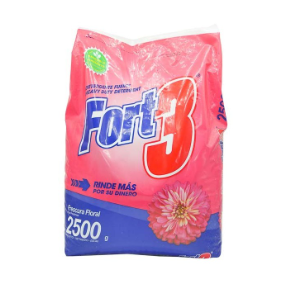 Detergente Fort 3 bolsa 2500 g