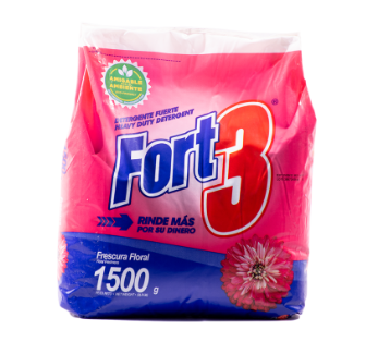 Detergente Fort-3 Oxi Activo 1500g