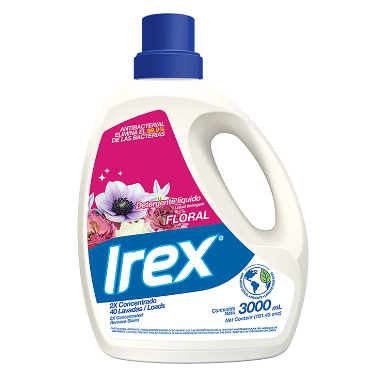 Detergente Liquido Irex Floral Galon