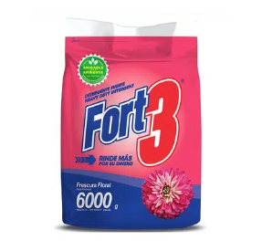 Detergente Fort 3  6000g Floral
