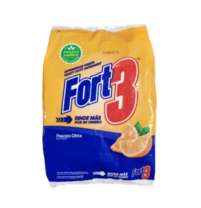 Detergente Fort 3 Naranja 500g