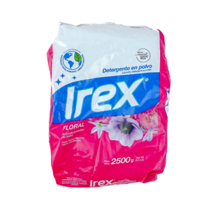 Detergente Irex Aroma Floral Acondicionador Telas 2500g+500g