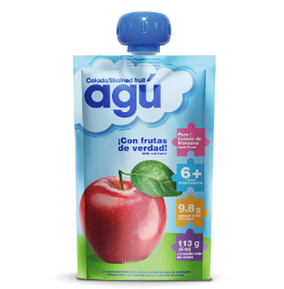 Colado Agu Manzana doy pack 113g