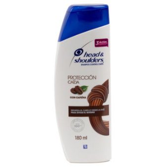 Shampoo head & shoulders protec caida 180ml