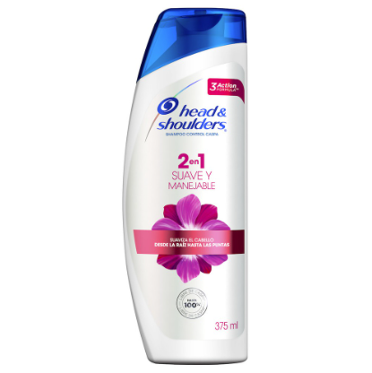 Shampo Head & Shoulders suave y manejable 375ml