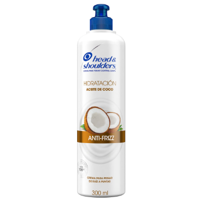 Crema para peinar Head & Shoulder Aceite Coco 300 