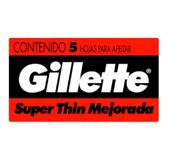Navajilla Hojas para afeitar Gillette caja 5 unida