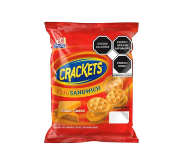 Galleta Mini Crakets bolsa 38 gr