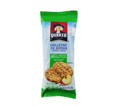 Galleta Quaker Avena Manzana 38g