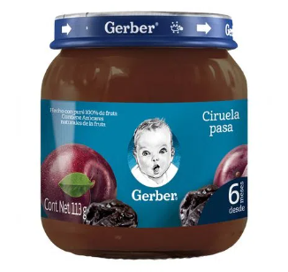 Colado Gerber Ciruela Pasa 113g