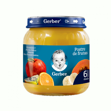 Gerbert postre de frutas 113g 