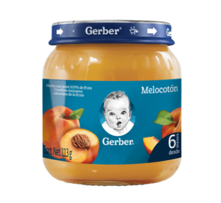 Gerber melocoton 100gr