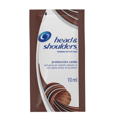 Shampoo Head & Shoulder Proteccion Caida 10ml borb