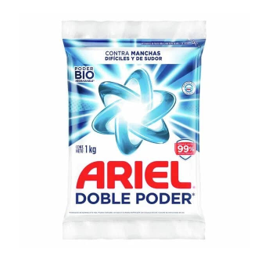 Detergente Ariel Doble Poder 1kg