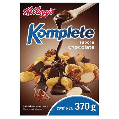 Cereal komplete chocolate 370gr