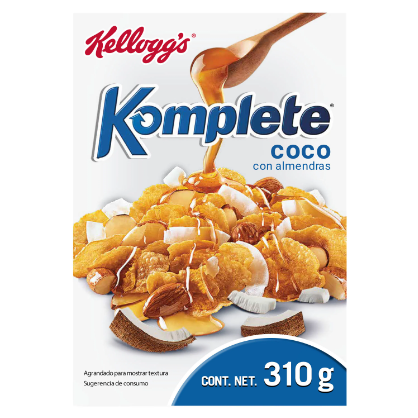 Cereal Komplete Coco Con Almendras 310g
