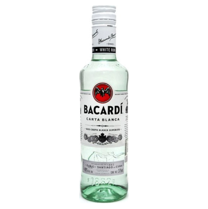 Licor Bacardi Carta Blanca 375 ml