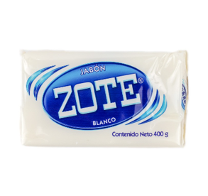 Jabon en Barra Blanco Marca Zote 400g