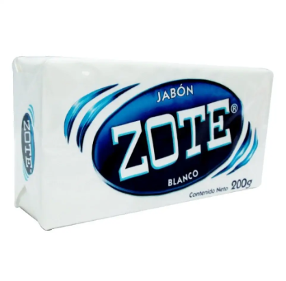 Jabon barra Zote blanco 200gr