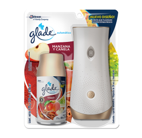 Aromatizante Glade Automatico Rp manzana y canela 270mL