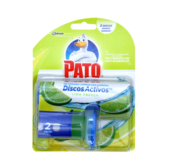 Discos Activos Pato Gel Limpiador 2 Discos 12mL