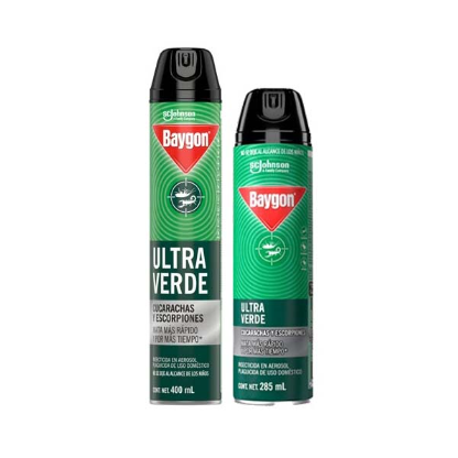 Insecticida Baygon Ultra AE 400ml + 280mL 
