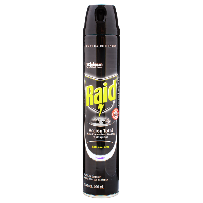 Insecticida Raid Accion total AE 400ml