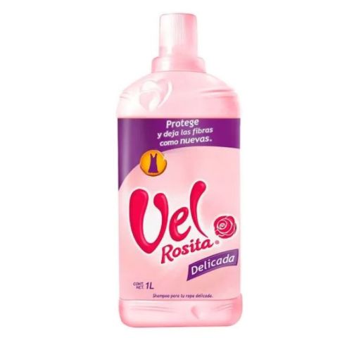 Detergente Liquido Vel Rosita Delicada 1Litro