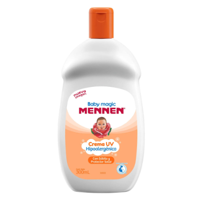 Crema para bebés MENNEN con UV 300ml