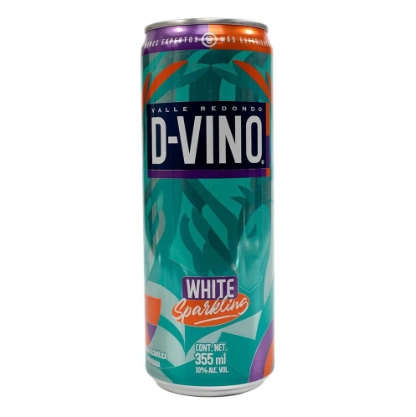 VINO SPARKLING BLANCO DVINO LATA 355ML