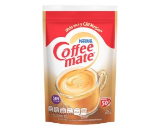 Crema para café Coffee Mate Nestle, empaque 210g